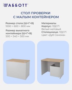 АББОТТ предлагает заказать мебель для ПВЗ
